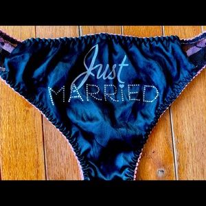 NWOT Victoria’s Secret Just Married Underwear Set